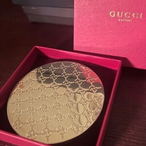 Gucci Gold Compact Mirror